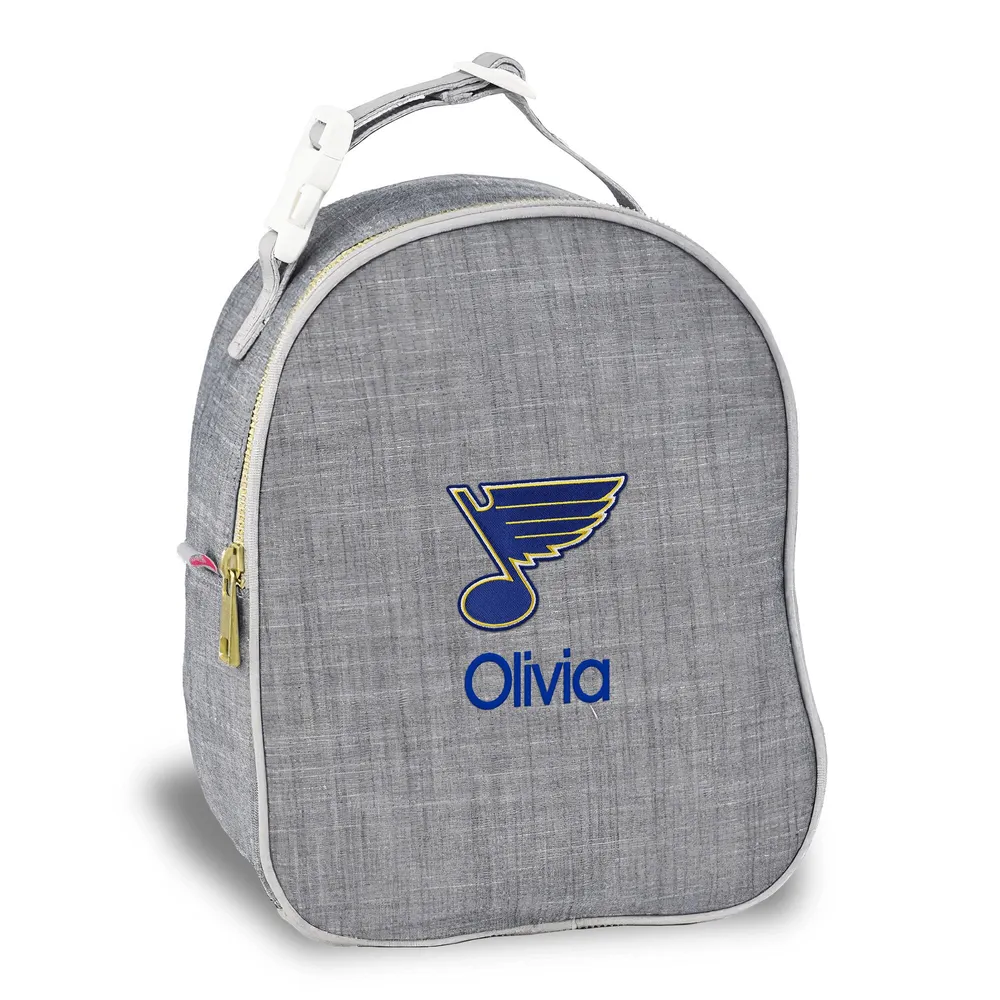 Lids St. Louis Blues Personalized Insulated Bag - Gray