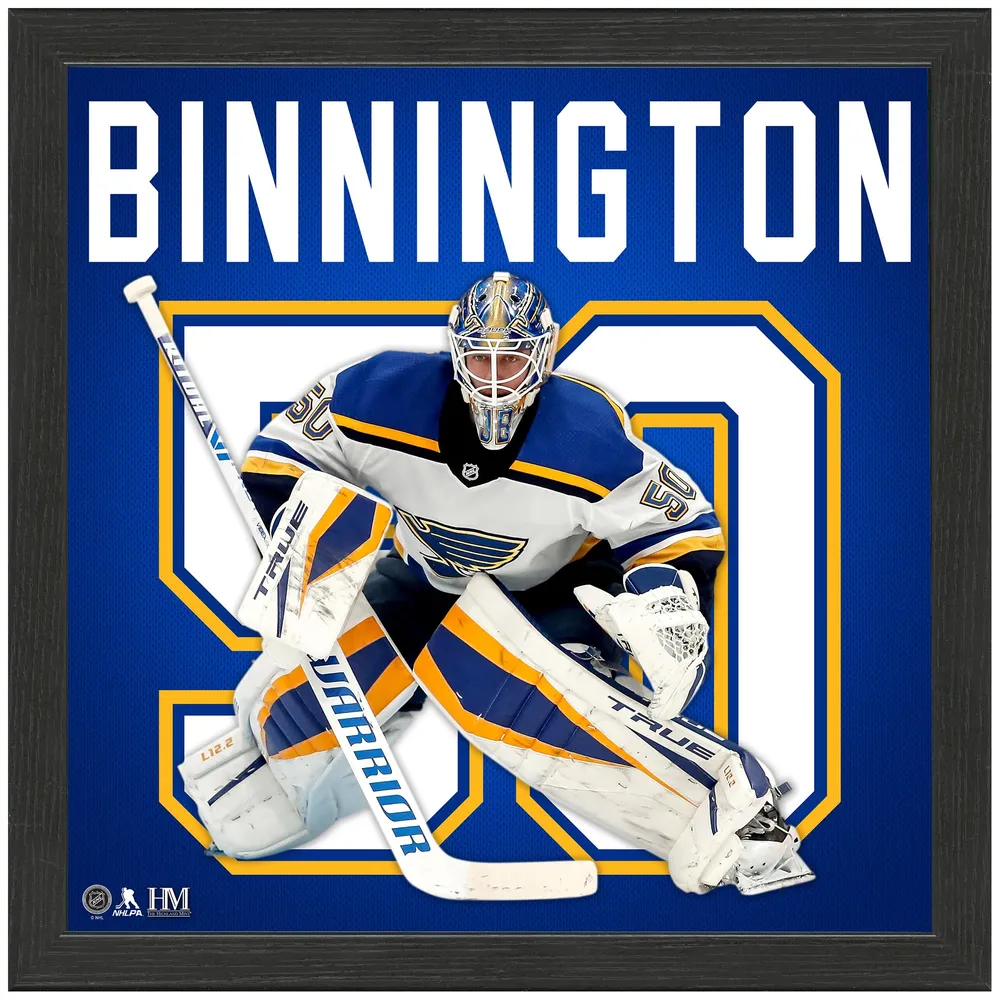 Lids Jordan Binnington St. Louis Blues Fanatics Authentic