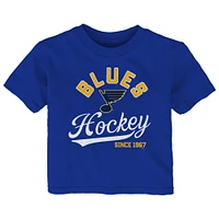 T-shirt bleu St. Louis Blues Take The Lead pour bébé