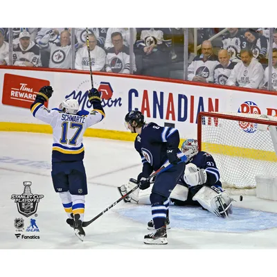 Unsigned St. Louis Blues Brayden Schenn Fanatics Authentic 2020 Stanley Cup  Playoffs Game 3 vs. Vancouver Canucks Overtime Game-Winning Goal