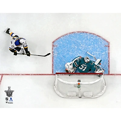 Jaden Schwartz St. Louis Blues Unsigned 2019 Stanley Cup Playoffs Game 5 Hat Trick vs. San Jose Sharks Photograph