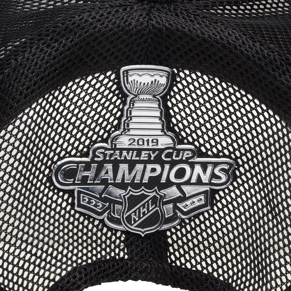 Jordan Binnington St. Louis Blues Autographed 2019 Stanley Cup Champions Locker Room Hat