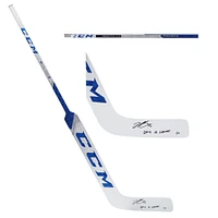 Jordan Binnington St. Louis Blues Autographed CCM Game Model Hockey Stick with "2019 SC Champs" Inscription