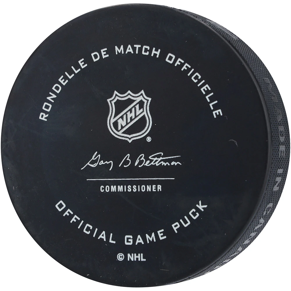 Jordan Binnington St. Louis Blues Autographed Official Game Puck