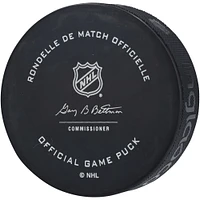 Rondelle de match officielle autographiée par Jordan Kyrou des Blues de St. Louis