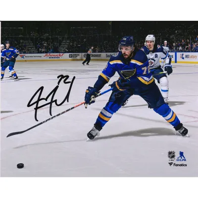 Framed Jordan Binnington St. Louis Blues Autographed Blue