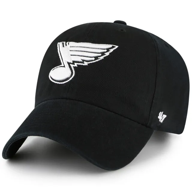 Men's '47 St. Louis Cardinals Black on Black MVP Adjustable Hat