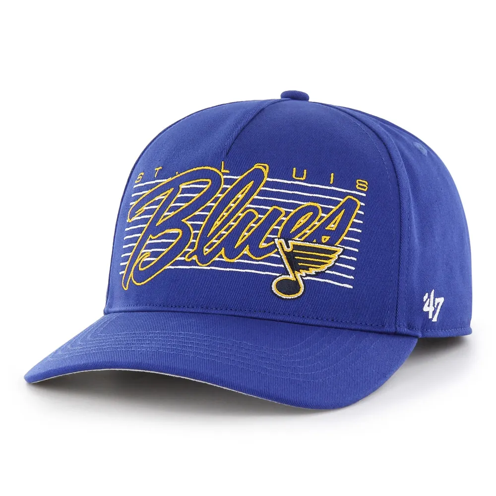 Mitchell & Ness St. Louis Blues All in Pro White Snapback Hat, CURVED HATS, CAPS