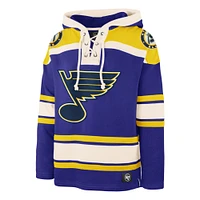 Sweat à capuche '47 Blue St. Louis Blues Superior Lacer pour hommes