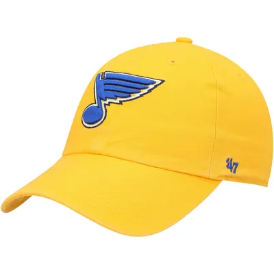 Lids St. Louis Blues Fanatics Branded Logo Adjustable Hat - Heather Gray