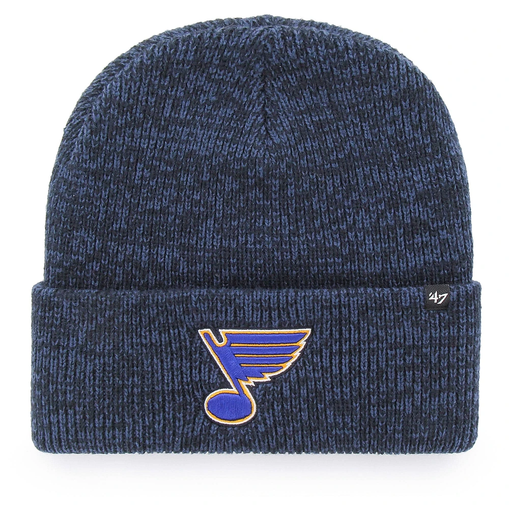 Bonnet en tricot '47 bleu marine St. Louis Blues Brain Freeze pour hommes