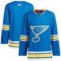 Men's adidas Blue St. Louis Blues Alternate Authentic Primegreen Jersey