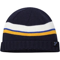 Bonnet de pêcheur adidas bleu marine St. Louis Blues pour hommes