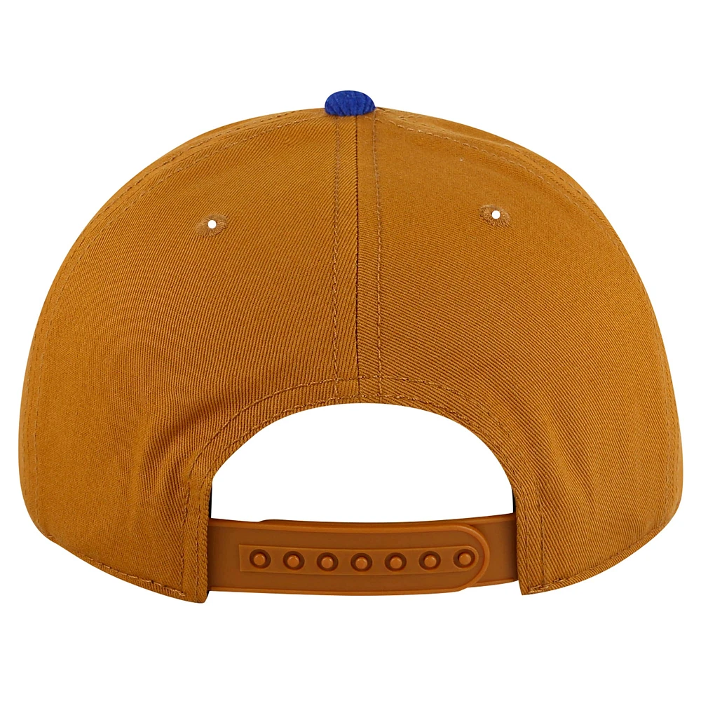 Casquette ajustable Burnett pour homme, couleur marron/bleu, des Blues de St. Louis, American Needle