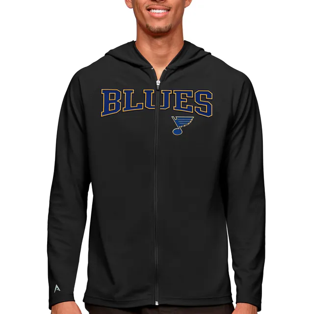 Lids St. Louis Blues Starter Playoffs Color Block Full-Zip Hoodie -  Blue/Navy