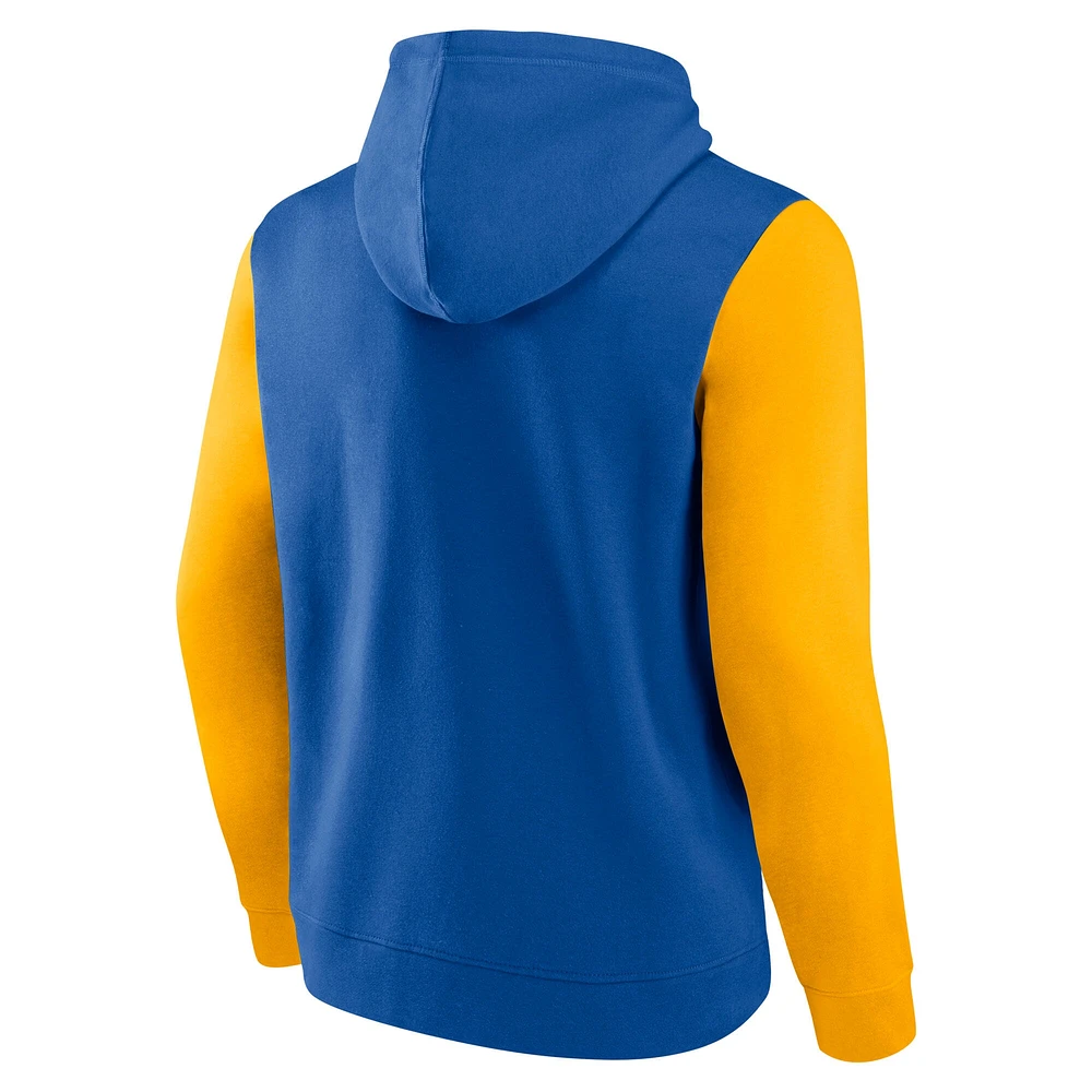 Sweat à capuche en polaire bleu St. Louis Blues Deliver pour homme