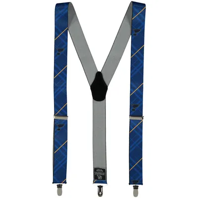 St. Louis Blues Suspenders - Blue