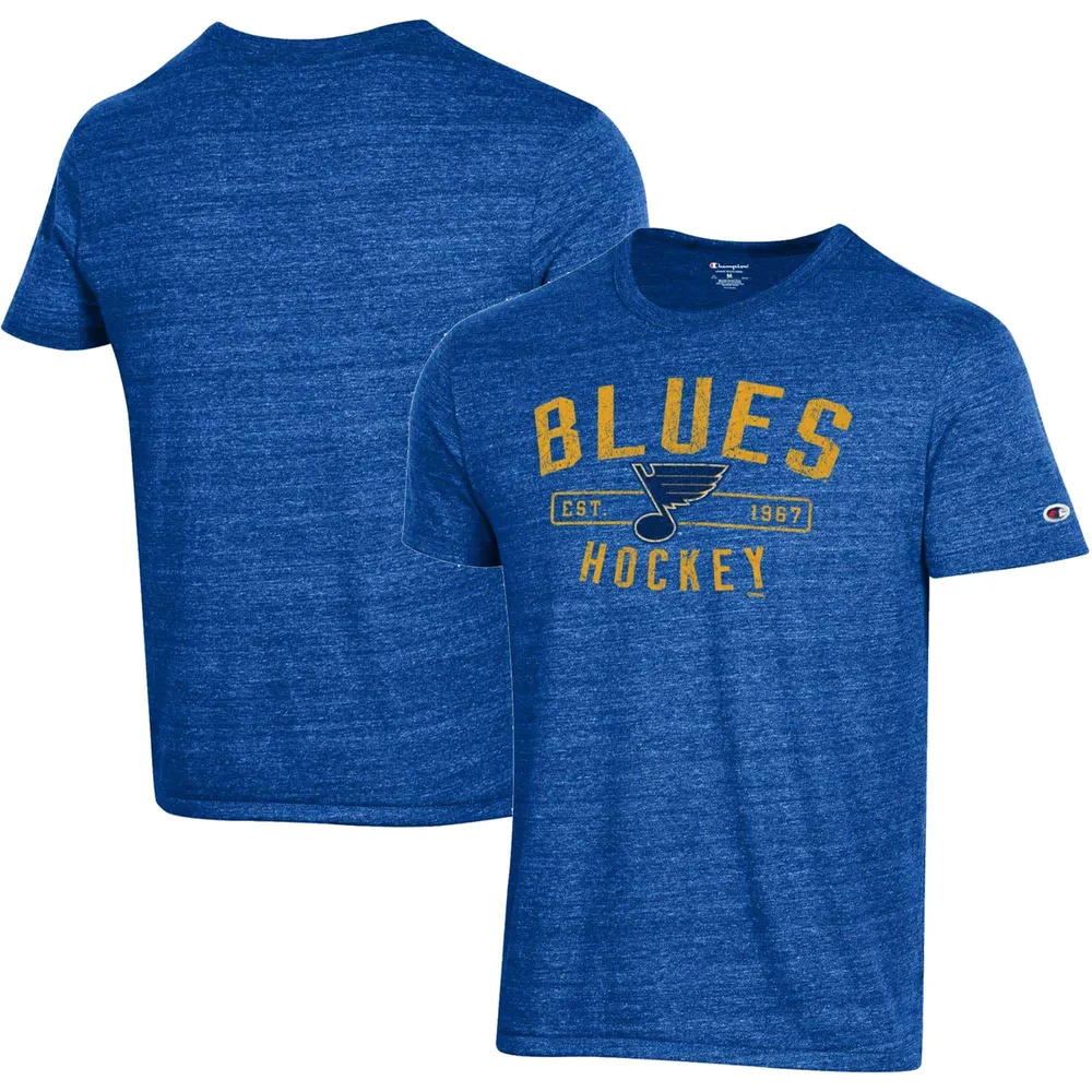St. Louis Blues Levelwear Logo Richmond T-Shirt - Navy
