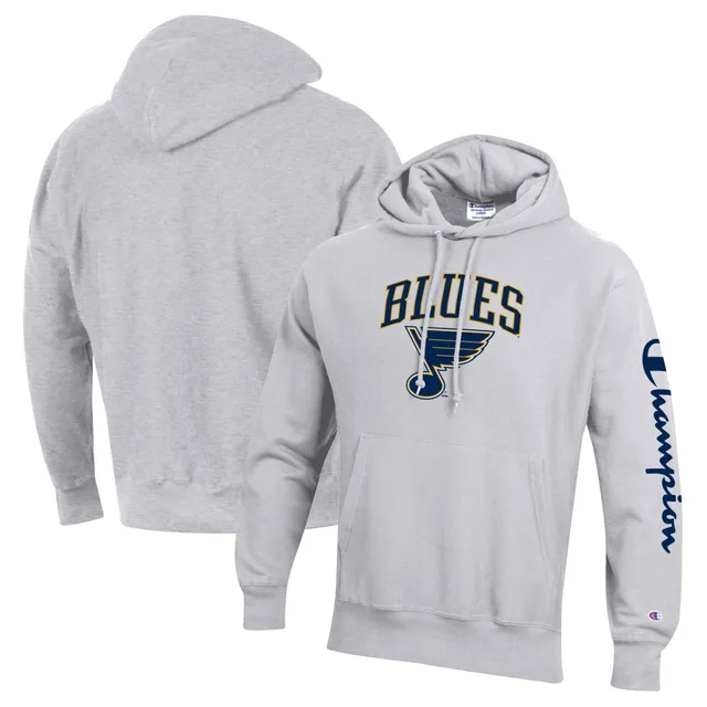 Lids St. Louis Blues adidas Vintage Pullover Sweatshirt - Heathered Gray