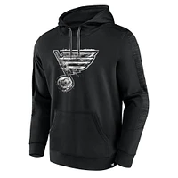 Sweat à capuche noir St. Louis Blues Iced Out pour homme Fanatics