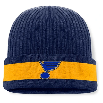 Men's Fanatics Blue St. Louis Blues Blueliner Cuffed Knit Hat