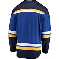 Maillot Fanatics St. Louis Blues Breakaway Home pour hommes, bleu