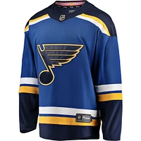 Maillot Fanatics St. Louis Blues Breakaway Home pour hommes, bleu