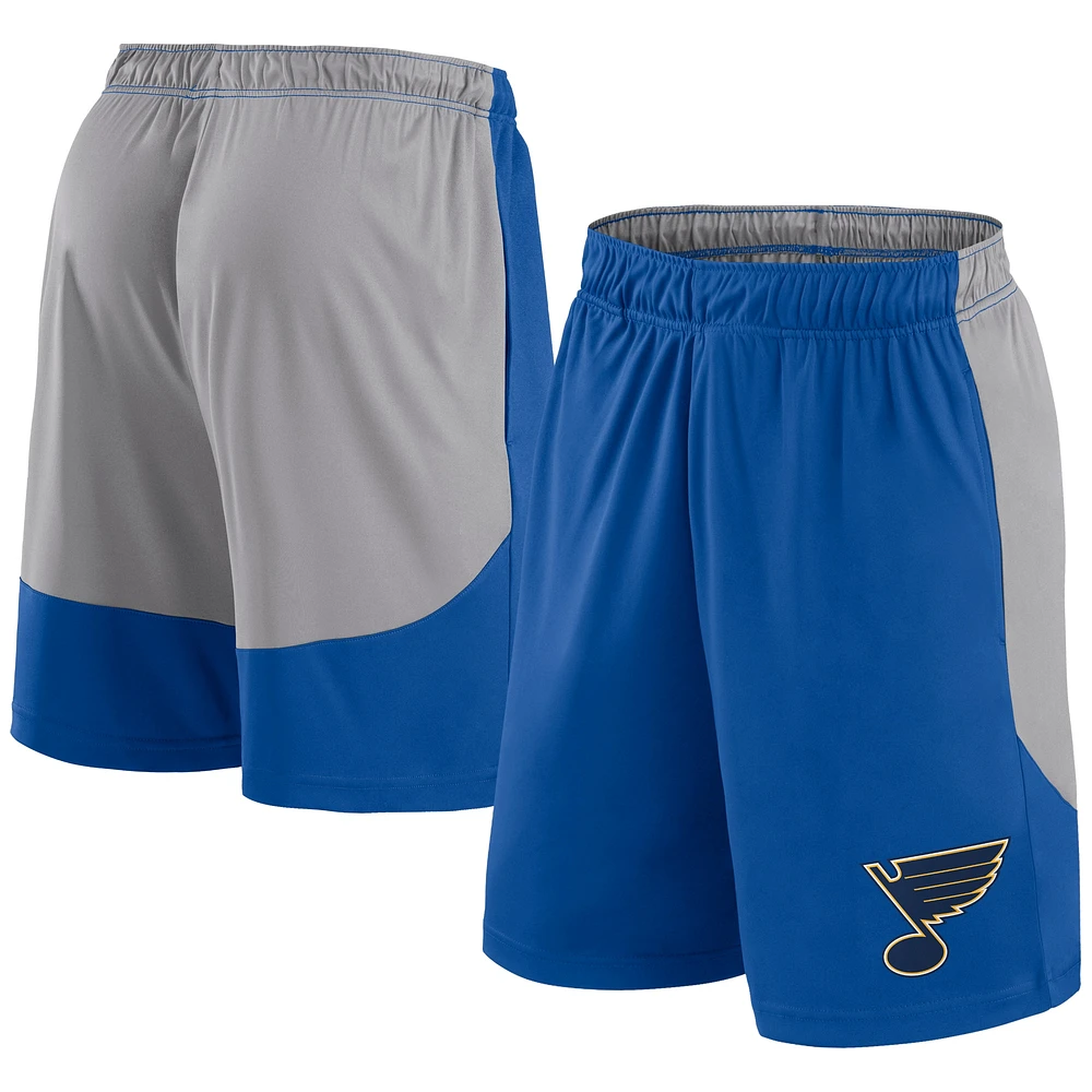 Men's Fanatics Blue St. Louis Blues Go Hard Shorts