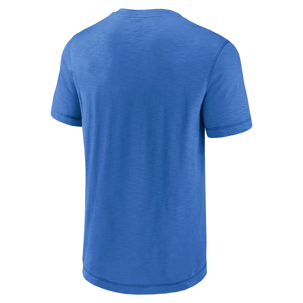 T-shirt fanatique pour homme Royal St. Louis Blues Elusive Slub