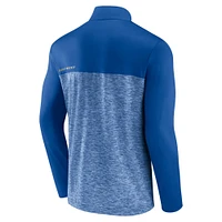 Men's Fanatics Blue St. Louis Blues Iconic Defender Quarter-Zip Jacket