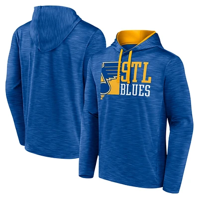 Sweat à capuche Fanatics Blue St. Louis Blues Never Quit pour hommes