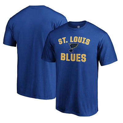 Men's Fanatics Blue St. Louis Blues Team Victory Arch T-Shirt