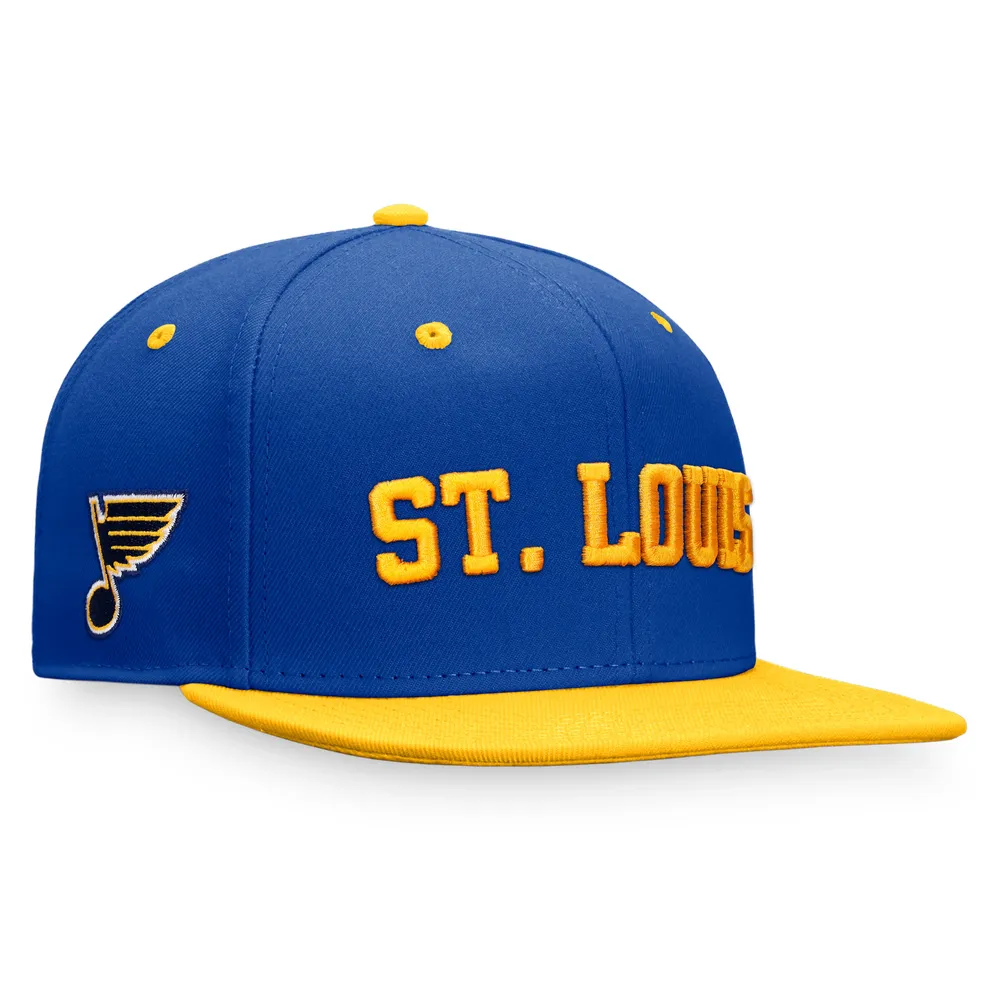 ST. LOUIS BLUES NEW ERA 9FIFTY GOLD SNAPBACK HAT