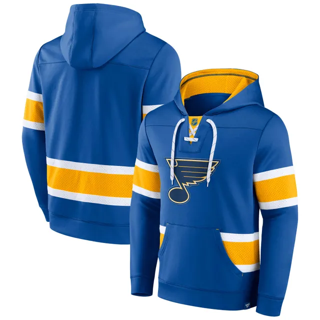 Lids St. Louis Blues Youth Team Lock Up Pullover Hoodie - Royal