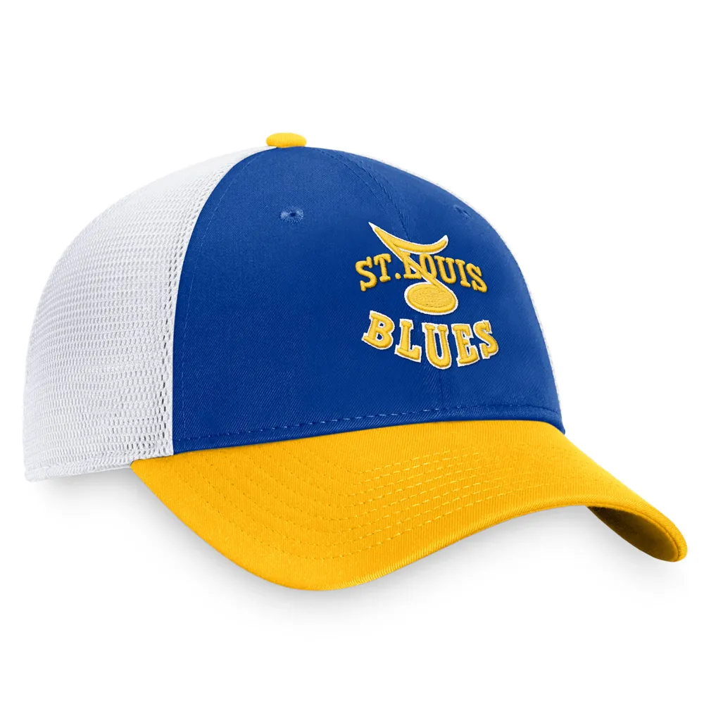 Men's St. Louis Blues Fanatics Branded Gold/White Special Edition 2.0  Snapback Adjustable Hat