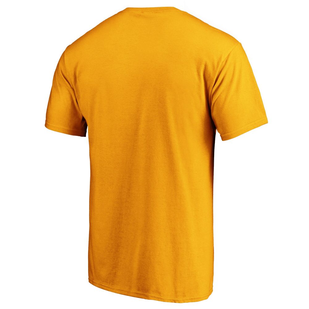 Men's Fanatics Branded Gold St. Louis Blues Authentic Pro Core Collection  Secondary Long Sleeve T-Shirt