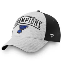 Men's Fanatics Branded Navy/Gold St. Louis Blues Core Primary Logo Flex Hat