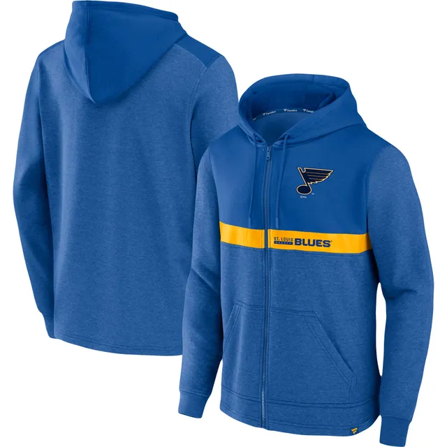 NHL Women's St. Louis Blues Snow Wash Blue Pullover Hoodie