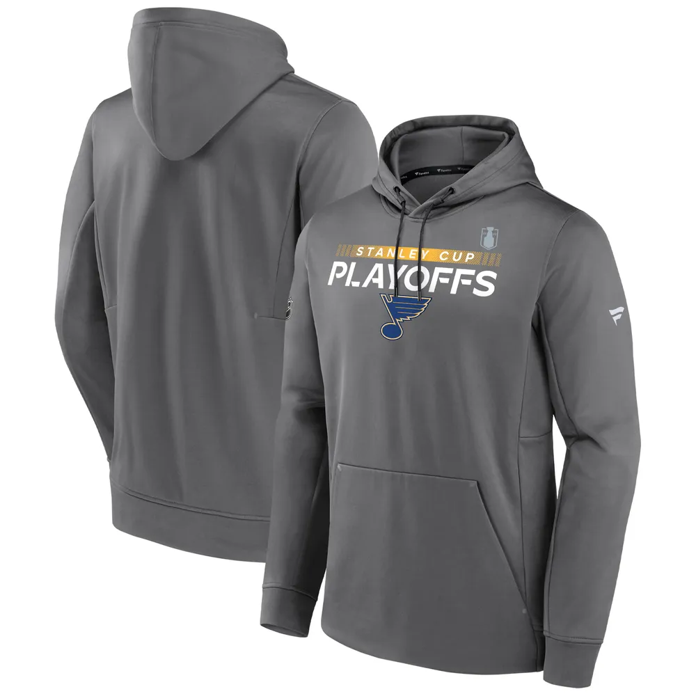 Lids St. Louis Blues Fanatics Branded Authentic Pro 2022 Stanley Cup  Playoffs Pullover Hoodie - Heathered Gray