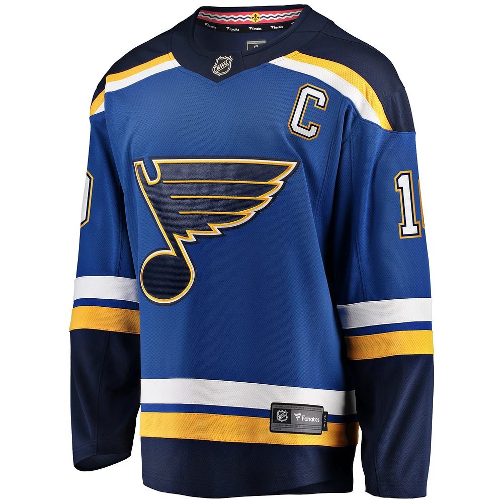 Men's Fanatics Brayden Schenn Blue St. Louis Blues Home Breakaway Jersey