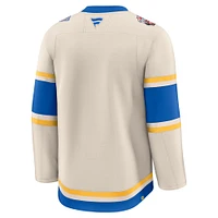 Men's Fanatics  Cream St. Louis Blues 2025 NHL Winter Classic Premium Jersey