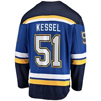 Men's Fanatics Matthew Kessel Blue St. Louis Blues Home Premier Breakaway Player Jersey