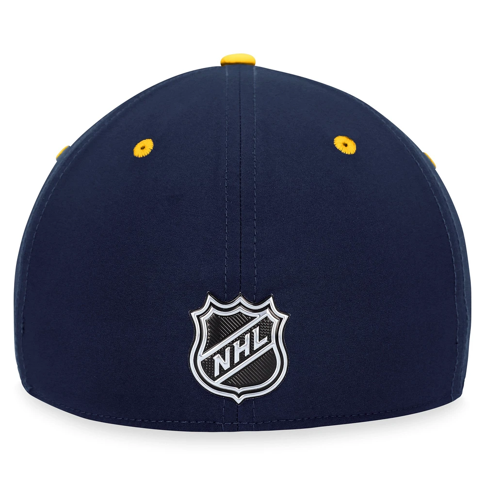 Casquette flexible de repêchage la LNH 2023 Fanatics pour hommes, bleu marine, St. Louis Blues