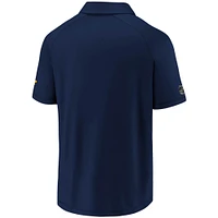 Men's Fanatics Navy St. Louis Blues Authentic Pro Locker Room Polo