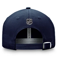 Casquette réglable Fanatics Navy St. Louis Blues Authentic Pro Prime pour hommes