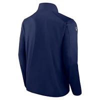 Men's Fanatics  Navy St. Louis Blues Authentic Pro Rink Fleece Full-Zip Jacket