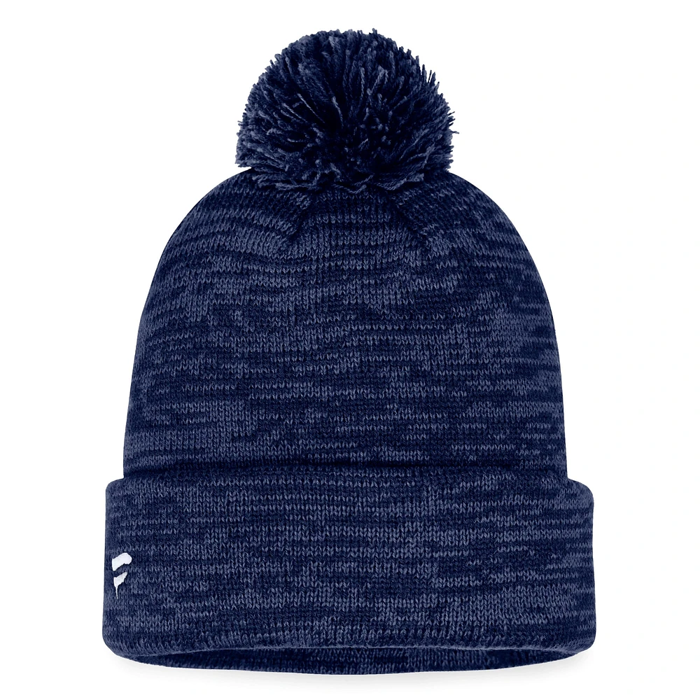 Men's Fanatics Navy St. Louis Blues Fundamental Cuffed Knit Hat with Pom