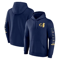 Sweat à capuche Fanatics Navy St. Louis Blues Revolution pour hommes