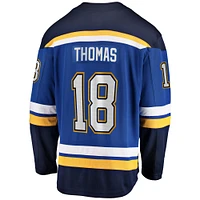 Men's Fanatics Robert Thomas Blue St. Louis Blues Home Breakaway Player Jersey