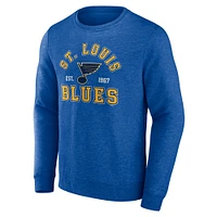 Men's Fanatics Royal St. Louis Blues Classic Arch Pullover Sweatshirt